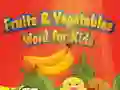 Игра Фрукты и овощи Слово для детей онлайн Игра Фрукты и овощи Слово для детей онлайн