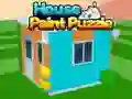 Игра Головоломка с покраской дома онлайн