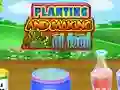 Игра Посадка и приготовление пищи онлайн Игра Посадка и приготовление пищи онлайн