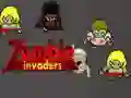 Игра Зомби-захватчики онлайн Игра Зомби-захватчики онлайн