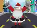 Игра Городское пробег Санты серфера онлайн Игра Городское пробег Санты серфера онлайн