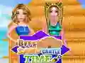 Игра Лучшие подруги: Время замка из песка онлайн