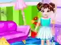 Игра Малышка Тейлор: Грязная домашняя уборка онлайн