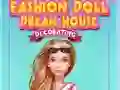 Игра Модная кукла: Украшение дома мечты онлайн Игра Модная кукла: Украшение дома мечты онлайн
