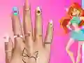 Игра Винкс: ногтевой дизайн онлайн Игра Винкс: ногтевой дизайн онлайн