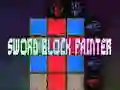 Игра Раскраска блоков мечами онлайн