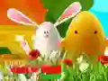 Игра Смешные пасхальные яйца Пазл онлайн