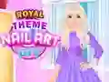 Игра Королевская тема в ногтевом дизайне онлайн