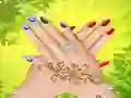 Игра Весенний нейл-арт онлайн