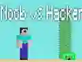 Игра Майнкрафт: Нуб против Хакера онлайн