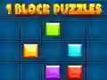 Игра 1 блочная головоломка онлайн