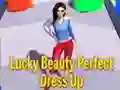 Игра Счастливая красавица, идеальное платье онлайн