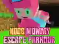 Игра Побег Нуба от Мамочки Паркур онлайн Игра Побег Нуба от Мамочки Паркур онлайн