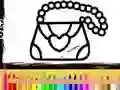 Girls Bag Coloring Book