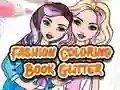 Fashion Coloring Book Glitter