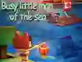 Игра Занятый маленький человек моря онлайн Игра Занятый маленький человек моря онлайн