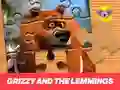Игра Гриззи и лемминги: Планета пазлов онлайн Игра Гриззи и лемминги: Планета пазлов онлайн