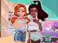 Игра Лучшие подруги: Настоящий макияж Джесси и Ноэль онлайн