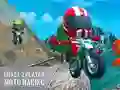 Crazy 2 Player Moto Racing