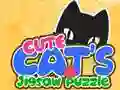 Игра Пазл Милые коты онлайн