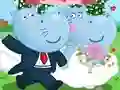 Игра Свадебная вечеринка бегемота онлайн Игра Свадебная вечеринка бегемота онлайн