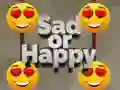 Игра Грустный или счастливый онлайн Игра Грустный или счастливый онлайн