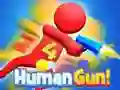 Игра Человеческий пистолет! онлайн