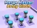 Игра Слияние мастеров армейских столкновений онлайн