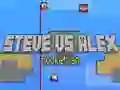 Игра Стив против Алекса Рокетмана онлайн