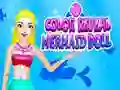 Игра Кукла-русалка с цветным раскрытием онлайн Игра Кукла-русалка с цветным раскрытием онлайн