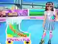 Игра Лучшие подруги: Катание на роликах онлайн Игра Лучшие подруги: Катание на роликах онлайн