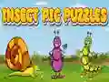 Игра Пазлы с изображением насекомых онлайн