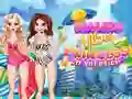 Игра Отпуск принцесс в Малибу онлайн Игра Отпуск принцесс в Малибу онлайн