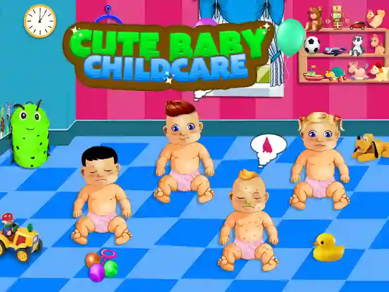 Cute Baby Child Care