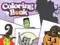 Игра Книжка-раскраска Хэллоуин онлайн Игра Книжка-раскраска Хэллоуин онлайн