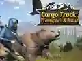 Игра Грузовой автомобиль: транспортировка и охота онлайн Игра Грузовой автомобиль: транспортировка и охота онлайн