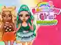 Игра Радужные девушки: одевалки онлайн Игра Радужные девушки: одевалки онлайн