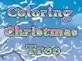 Игра Раскраска Рождественская ёлка онлайн Игра Раскраска Рождественская ёлка онлайн