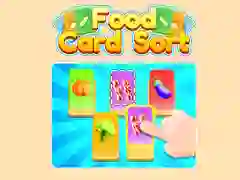 Игра Сортировка продовольственных карточек онлайн Игра Сортировка продовольственных карточек онлайн