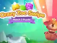 Игра Сумасшедший зоопарк: Головоломка три в ряд онлайн