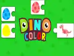 Игра Цветной динозавр онлайн Игра Цветной динозавр онлайн