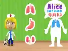 Игра Мир Алисы: органы тела онлайн Игра Мир Алисы: органы тела онлайн