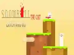 Игра Снежок Кот: лови и иди онлайн