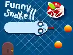 Игра Забавная змея 2 онлайн Игра Забавная змея 2 онлайн