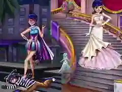 Игра Маринетт против Леди Баг онлайн Игра Маринетт против Леди Баг онлайн