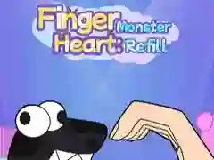 Игра Сердце из пальцев: Монстр пополнения онлайн