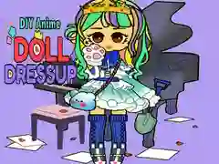 Игра Одень аниме-куклу своими руками онлайн Игра Одень аниме-куклу своими руками онлайн