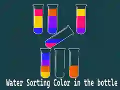 Игра Сортировка цветной воды в бутылке онлайн