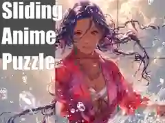 Игра Скользящая аниме-головоломка онлайн Игра Скользящая аниме-головоломка онлайн