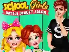 Игра Школьные девочки: Битва салонов красоты онлайн